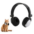 thumbnail image 1 of Olyre Mini Pet Headphones for Small Dogs Cats Stuffed Animals, Pets Stuffed Animals Fabric Dolls Dress up Headphone Models with Adjustable Headband for Party Favors Costumes Cosplay Photo Props White, 1 of 8