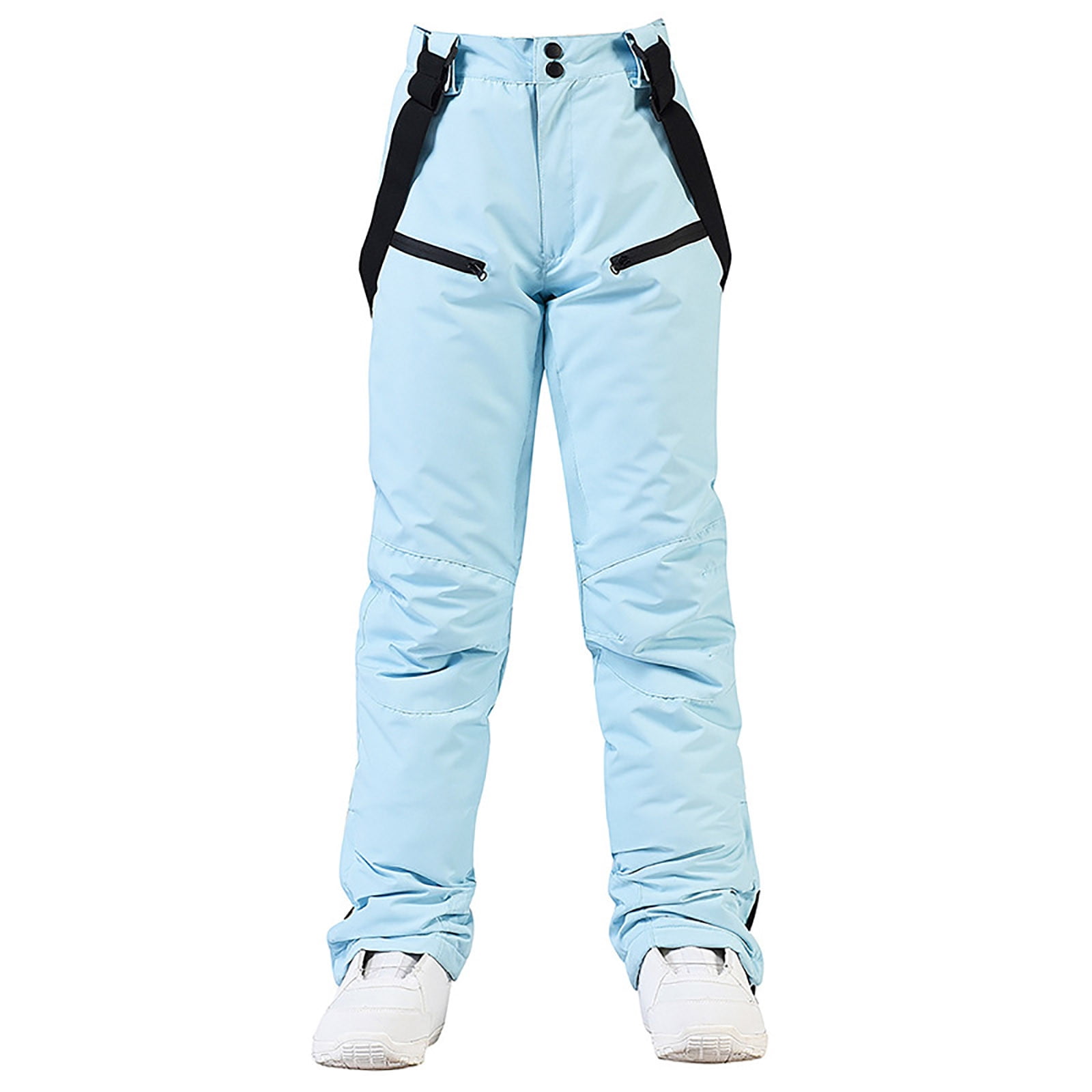 Skinny white ski pants deals