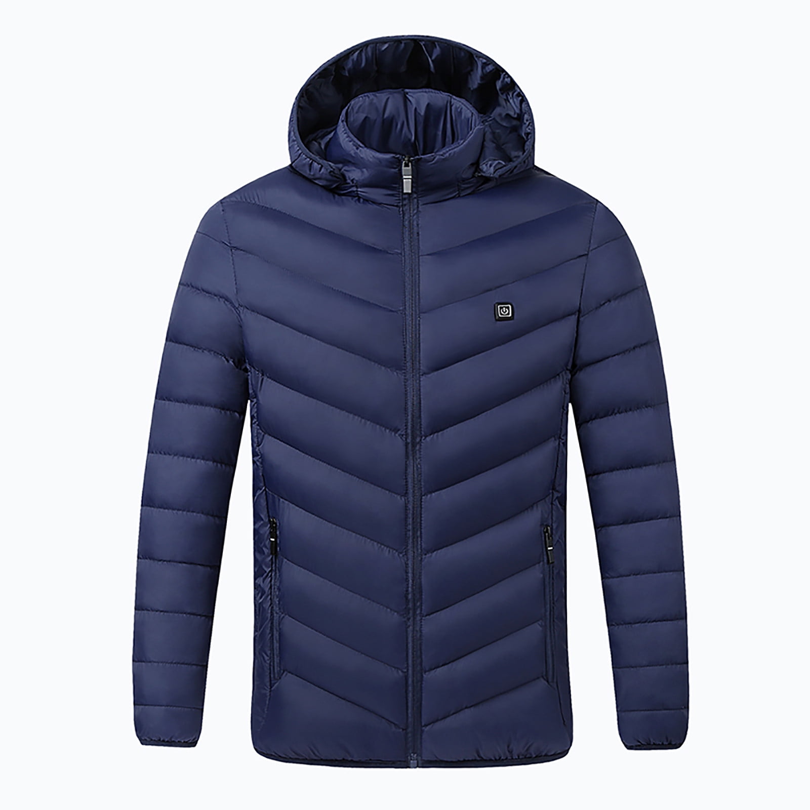 Olyvenn Clearance Outdoor Warm Clothing Heated For Riding Skiing Fishing  Charging Via Heated Coat Winter Warm Long Sleeve Hooded Fleece Puffer  Jacket Thick Cotton Padded Overcoat Black 8 - Walmart.com