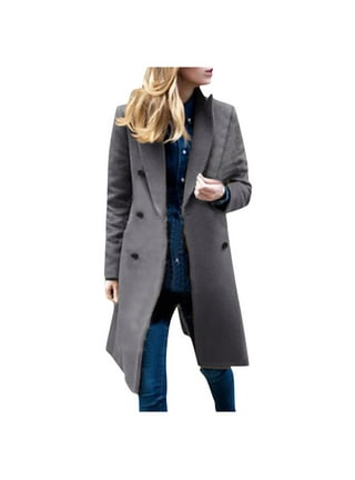 Fashion lapel collar plain slim coat hotsell