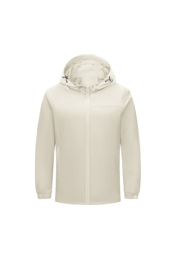 Stylish Women's Men Winter Hooded Softshell Windproof Soft Coat Long Sleeve Jacket Trendy Winter Warm Ladies Casual Outwear Jackets White 12