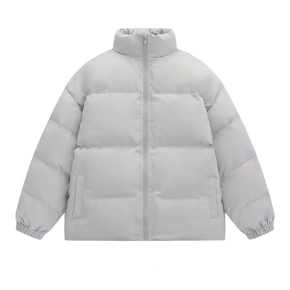Olyvenn Jacket Thick Down Jacket Men Coat Snow Parkas Warm Clothing Cotton Padded Winter Down Jacket Coats Outerwear Gray 8