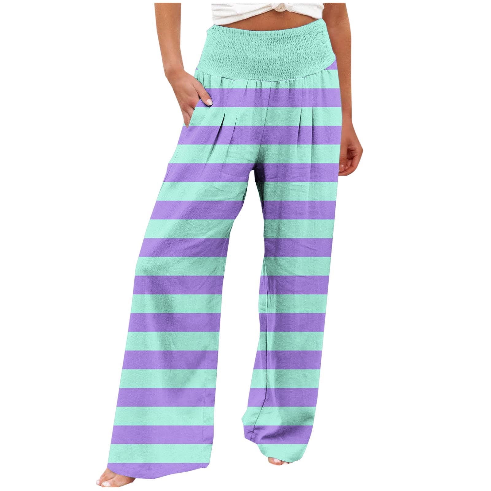 All-Over Print Women's Loose Straight-leg Pants