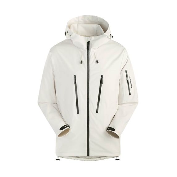 Olyvenn Fashion Waterproof Women's Ski Jacket, Designed in USA, Women's Insulated Mountain Snow Jacket & Snowboard Jacket White 6