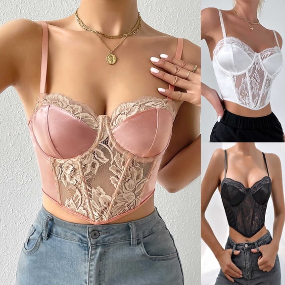 Olyvenn Summer Womens Ribbed Fish Tank Top Stylish Workout Trendy Sport Trendy Sleeveless Tanks Trendy Lace Hollow Shirts Sling Halter Tops Cami Slim Backless Ribbed Crop Tops Bodysuit Black 8