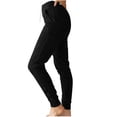 thumbnail image 1 of Olyvenn Sweatpants Women Baggy High Waist Pants with Pockets Drawstring Lounge Workout Trousers Stretch Yoga Jogging Black M, 1 of 6