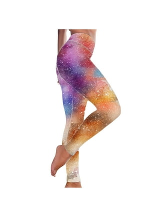 Gilbin Ultra Soft Capri High Waist Leggings for Women-Many Colors -One Size  & Plus Size (Orange 1X-2X)