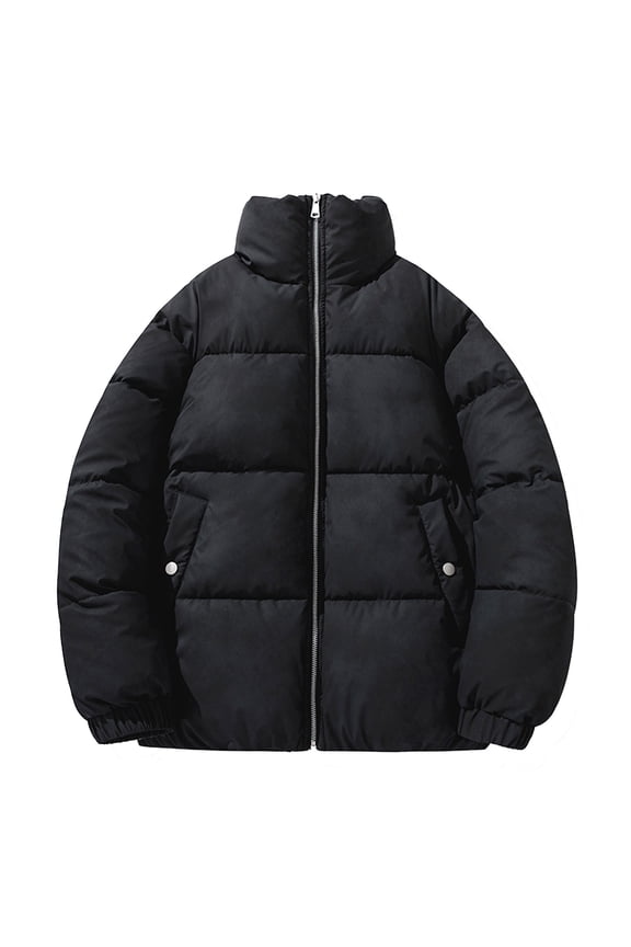 Womens Crew Neck Side Heart Print Thick Lined Hooded Zip Sweat Jacket, Mid Length Raglan Sleeve Dual Pockets Loose Fit for Holiday Outings Grocery Runs Black M