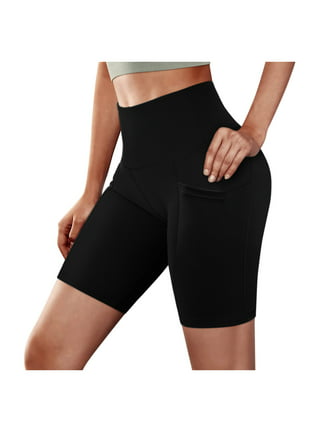 BALEAF Women's 10 Long Biker Shorts Knee Length Yoga Leggings High Waisted  Compression Workout Shorts with Pockets Black S : : Clothing,  Shoes & Accessories