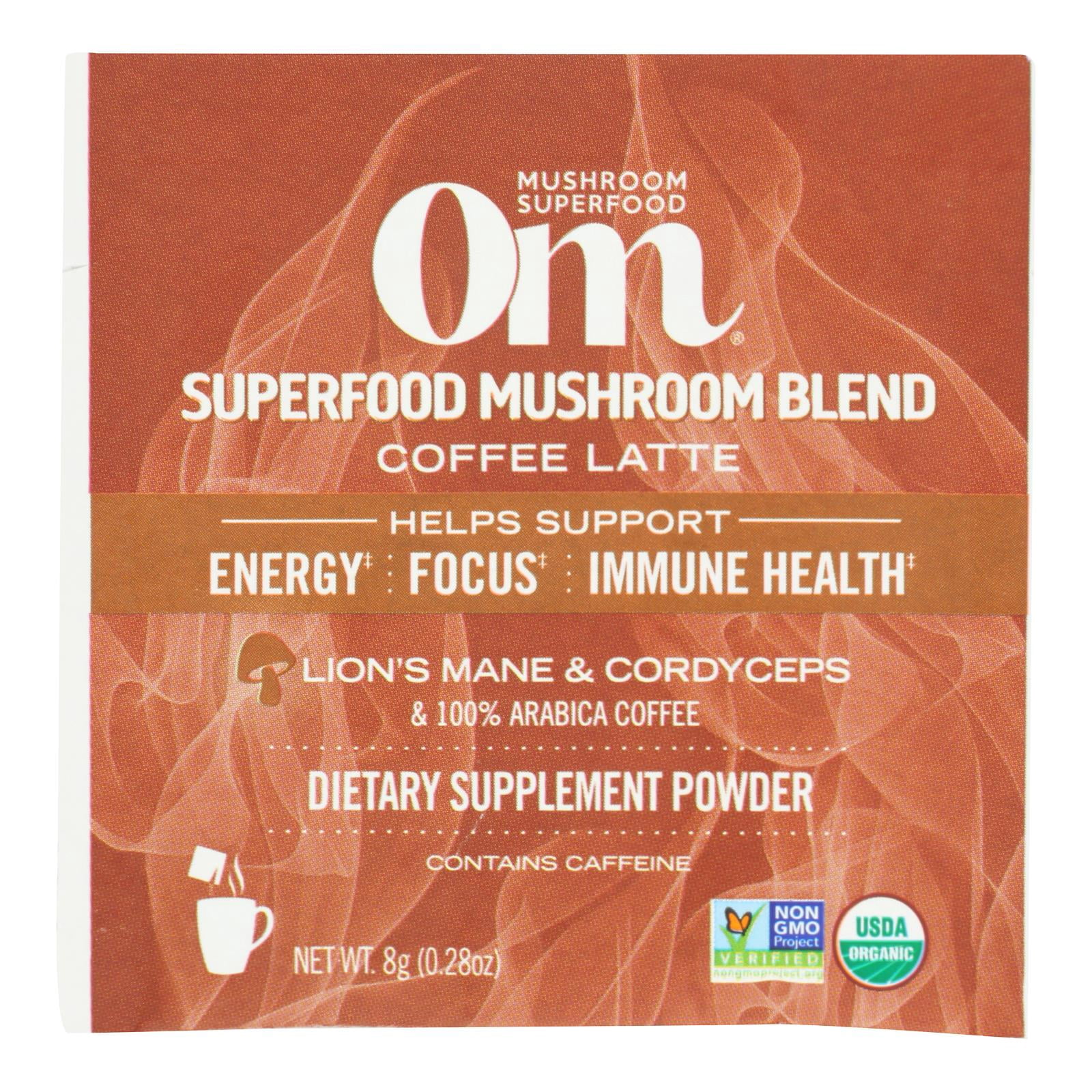 Om - Coffee Ltte Mushroom Pwdr - 1 Each 1-10 Ct