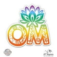 thumbnail image 1 of Om Lotus Color - 3" Vinyl Sticker - For Car Laptop I-Pad Phone Helmet Hard Hat - Waterproof Decal, 1 of 1