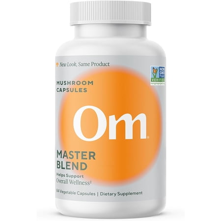 Om Mushroom Blend Master 160 Vegetarian Capsules