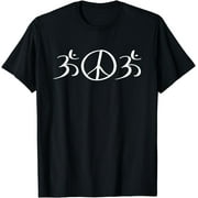Om Shanti Om Symbols Aum Peace Meditate Mantra Chant Hindu T-Shirt