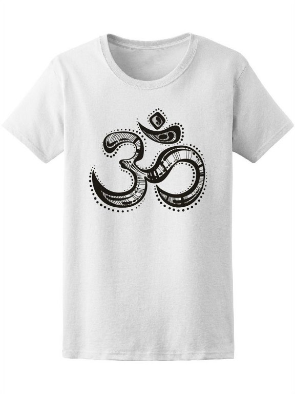 Om Sign Religious Symbol T-Shirt Women -Image by Shutterstock, Female Small