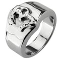 thumbnail image 1 of Om Silver Ring - 9, 1 of 1