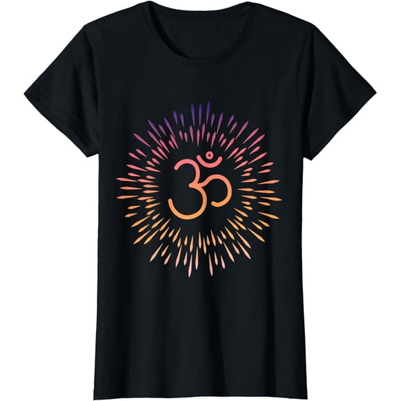 Om Symbol Meditation Chakra Mindfulness Namaste Goa Yoga T-Shirt
