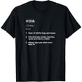 thumbnail image 1 of Oma Definition T Shirt - Funny Cool Present Gift Tee, 1 of 3