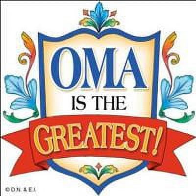 Oma Gift Idea German Wall Plaque Tile & Ceramic