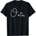 thumbnail image 1 of Oma Heart Sweatshirt For Women German Grandma T-Shirt, 1 of 3