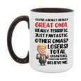 thumbnail image 1 of Oma Trump Mug, Funny Gift Idea For Oma, 11Oz Or 15Oz Ceramic Coffee Cup, 1 of 9