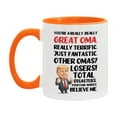 thumbnail image 1 of Oma Trump Mug, Funny Gift Idea For Oma, 11Oz Or 15Oz Ceramic Coffee Cup, 1 of 9