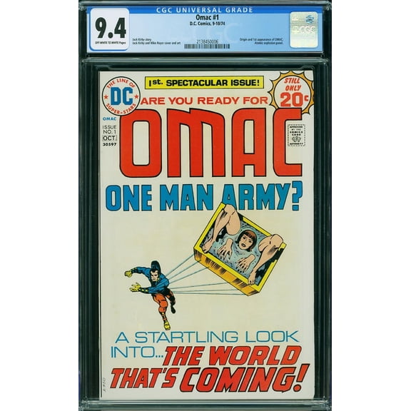 Omac #1 - CGC 9.4 Comic Book