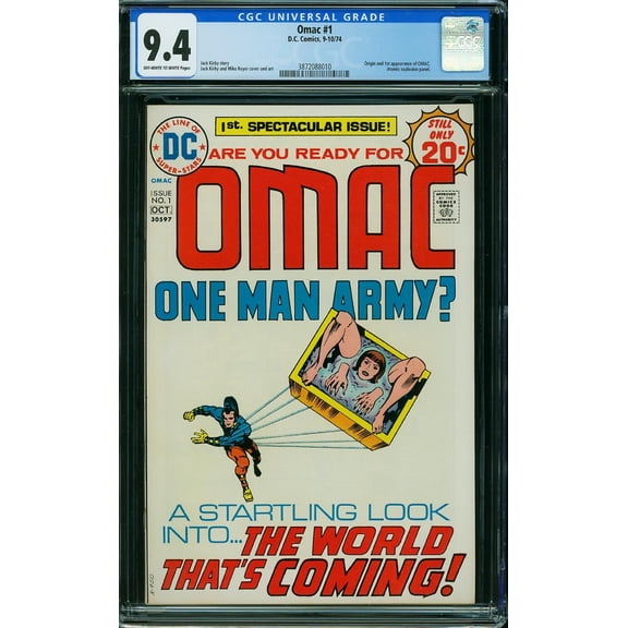 Omac #1 - CGC 9.4 Comic Book