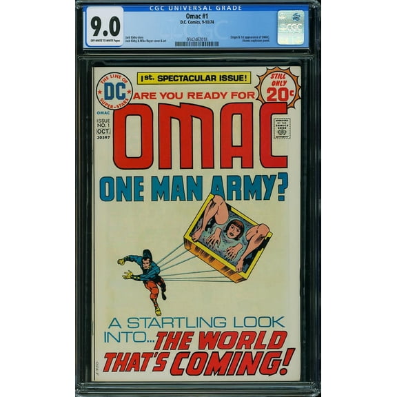 Omac #1 - CGC 9 Comic Book