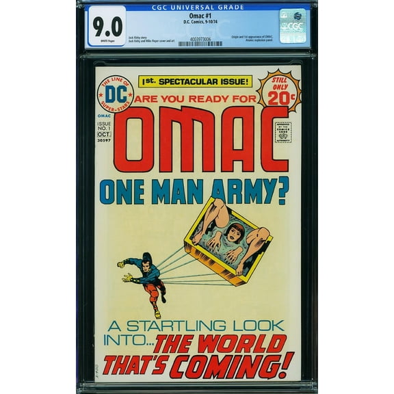 Omac #1 - CGC 9 Comic Book