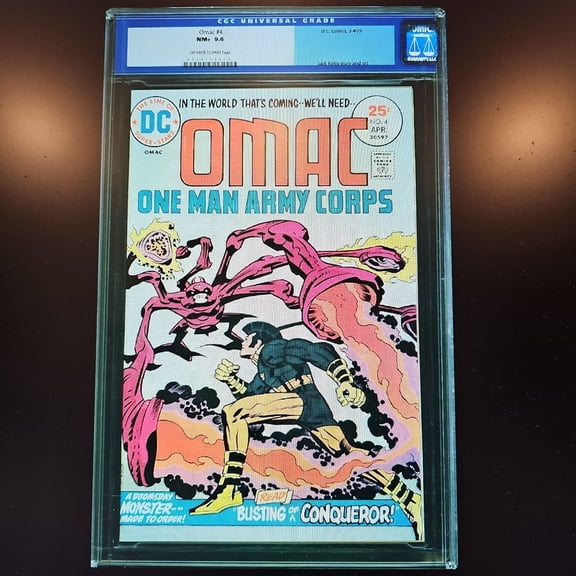 Omac #4 - CGC 9.6 Comic Book