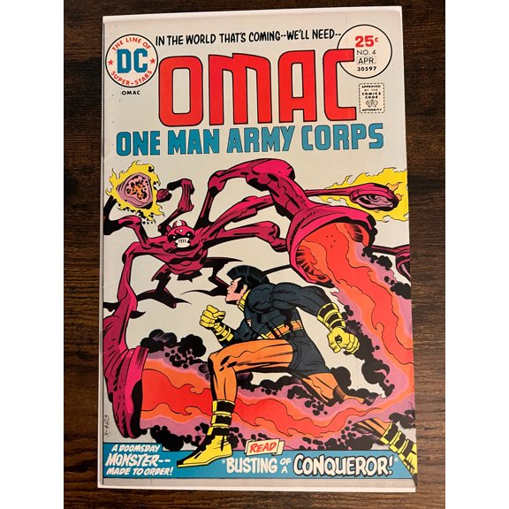 Omac #4 Comic Book