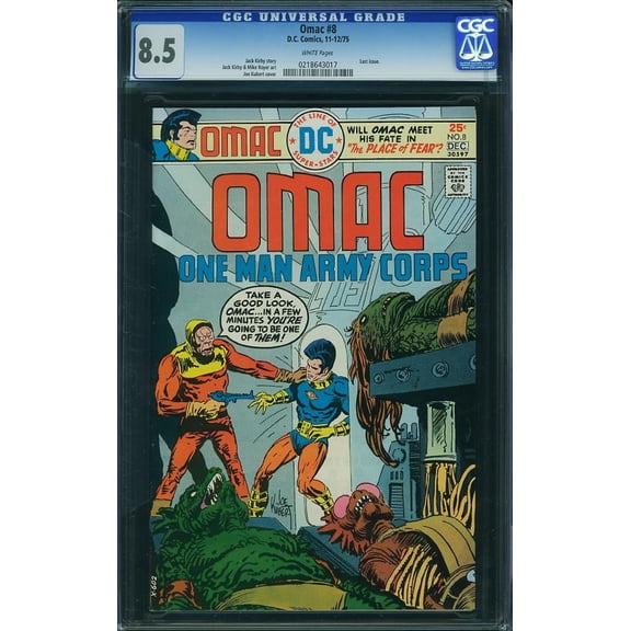 Omac #8 - CGC 8.5 Comic Book