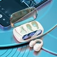 Omagie Wireless Ear Clip Bone Conduction Earbuds Open Ear Headphones