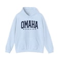 thumbnail image 1 of Omaha Nebraska Hoodie, Gifts, Hooded Sweatshirt, 1 of 4