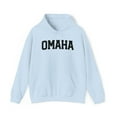 thumbnail image 1 of Omaha Nebraska Moving Away Hoodie, Gifts, Hooded Sweatshirt, 1 of 4