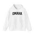 thumbnail image 1 of Omaha Nebraska Moving Away Hoodie, Gifts, Hooded Sweatshirt, 1 of 4