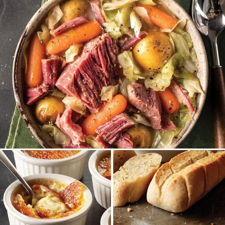 Omaha Steaks St. Patrick’s Day Complete Corned Beef & Cabbage Meal (Meal for 8)