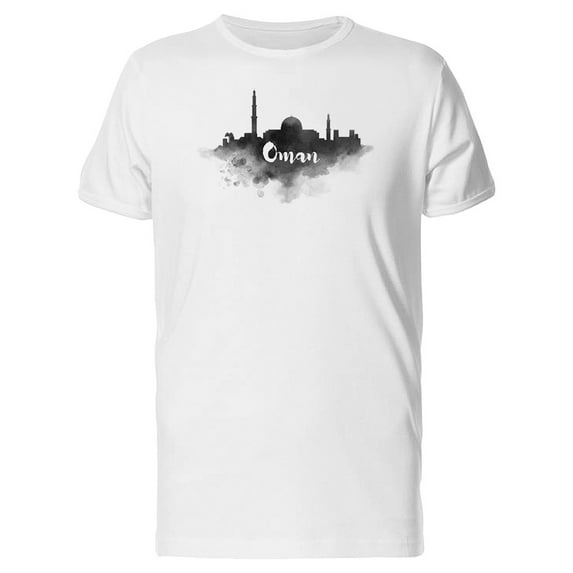 Oman Black Paint Tee Men's -Image by Shutterstock
