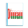 thumbnail image 1 of Oman Country Flag Name Art Deco  Fashion Book Sheet Protectors Portfolio Binder Folder, 1 of 3
