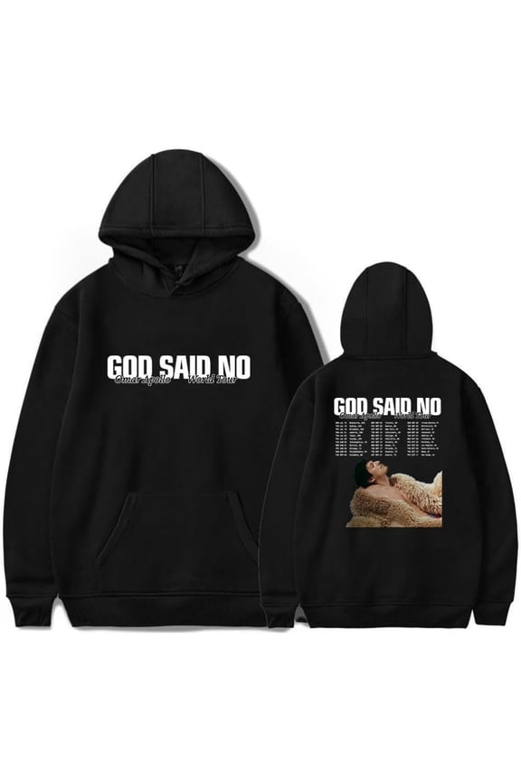 Omar Apollo God Said No Tour 2024 Merch Hoodie Pockets Drawstring Unisex Hooded Sweatshirt Fashion Clothing