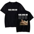 thumbnail image 1 of Omar Apollo God Said No Tour 2024 Merch Short Sleeve T-shirt Unisex Fashion Crew Neck Top, 1 of 2