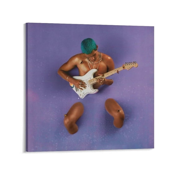 Omar Apollo R&B Apolonio Music Album Cover Poster Poster Cool Artworks Painting Wall Art Canvas Prints Hanging Picture Home Decor Posters Gift Idea