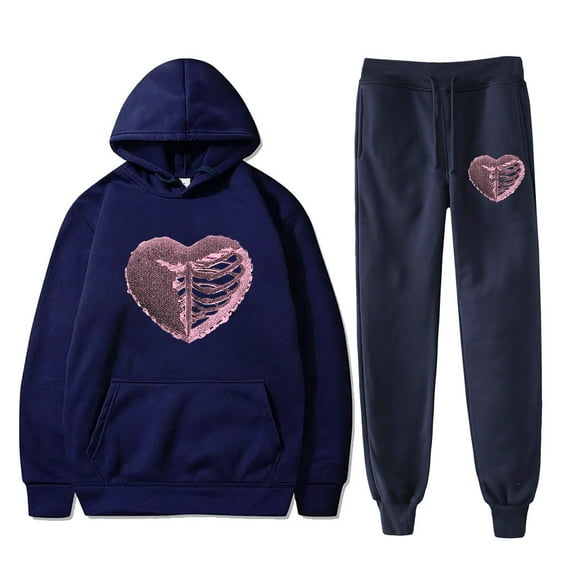 Omar Courtz Heart Hoodies Jogger Pants Set Primera Musa Tour Merch Unisex Streetwear Sweatshirts