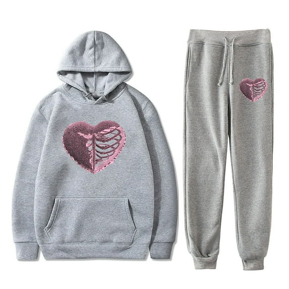 Omar Courtz Heart Hoodies Jogger Pants Set Primera Musa Tour Merch Unisex Streetwear Sweatshirts