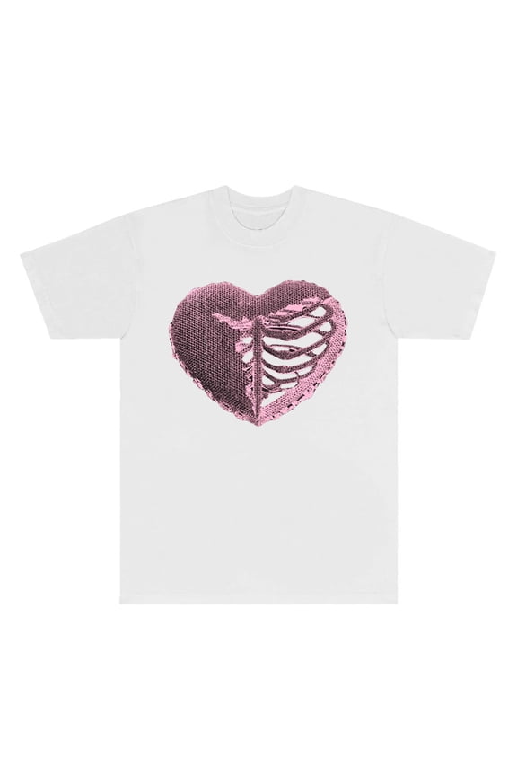 Omar Courtz Heart T-Shirts Primera Musa Tour 2025 Merch Tops Cosplay Unisex Fashion Short Sleeve Tee