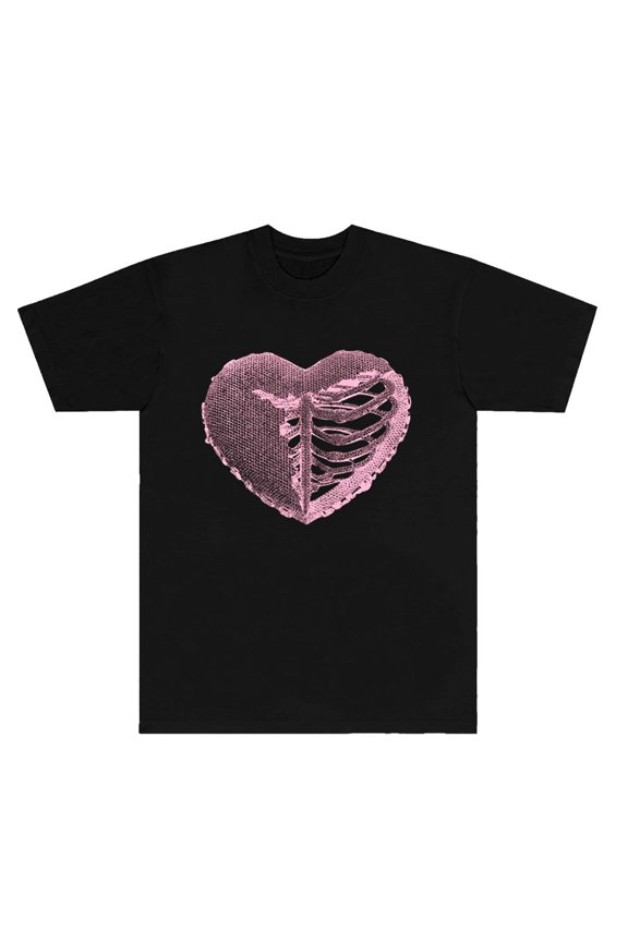 Omar Courtz Heart T-Shirts Primera Musa Tour 2025 Merch Tops Cosplay Unisex Fashion Short Sleeve Tee
