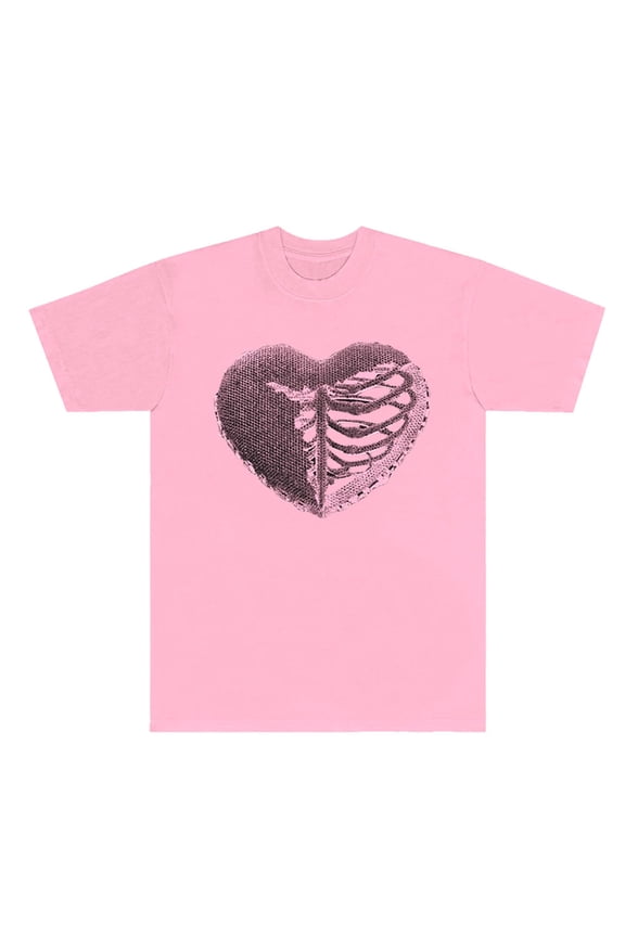 Omar Courtz Heart T-Shirts Primera Musa Tour 2025 Merch Tops Cosplay Unisex Fashion Short Sleeve Tee