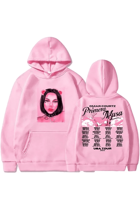 2025 Primera Musa Tour Unisex Hip Hop Streetwear Hoodie Sweatshirt Men Women