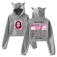 thumbnail image 1 of Omar Courtz Primera Musa Tour Hoodie Cat Ears Hooded Sweatshirt Long Sleeve Crop Top Women's Clothes, 1 of 3