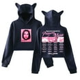 thumbnail image 1 of Omar Courtz Primera Musa Tour Hoodie Cat Ears Hooded Sweatshirt Long Sleeve Crop Top Women's Clothes, 1 of 3